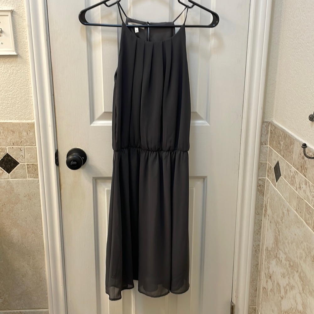 Maurices grey high neck dress